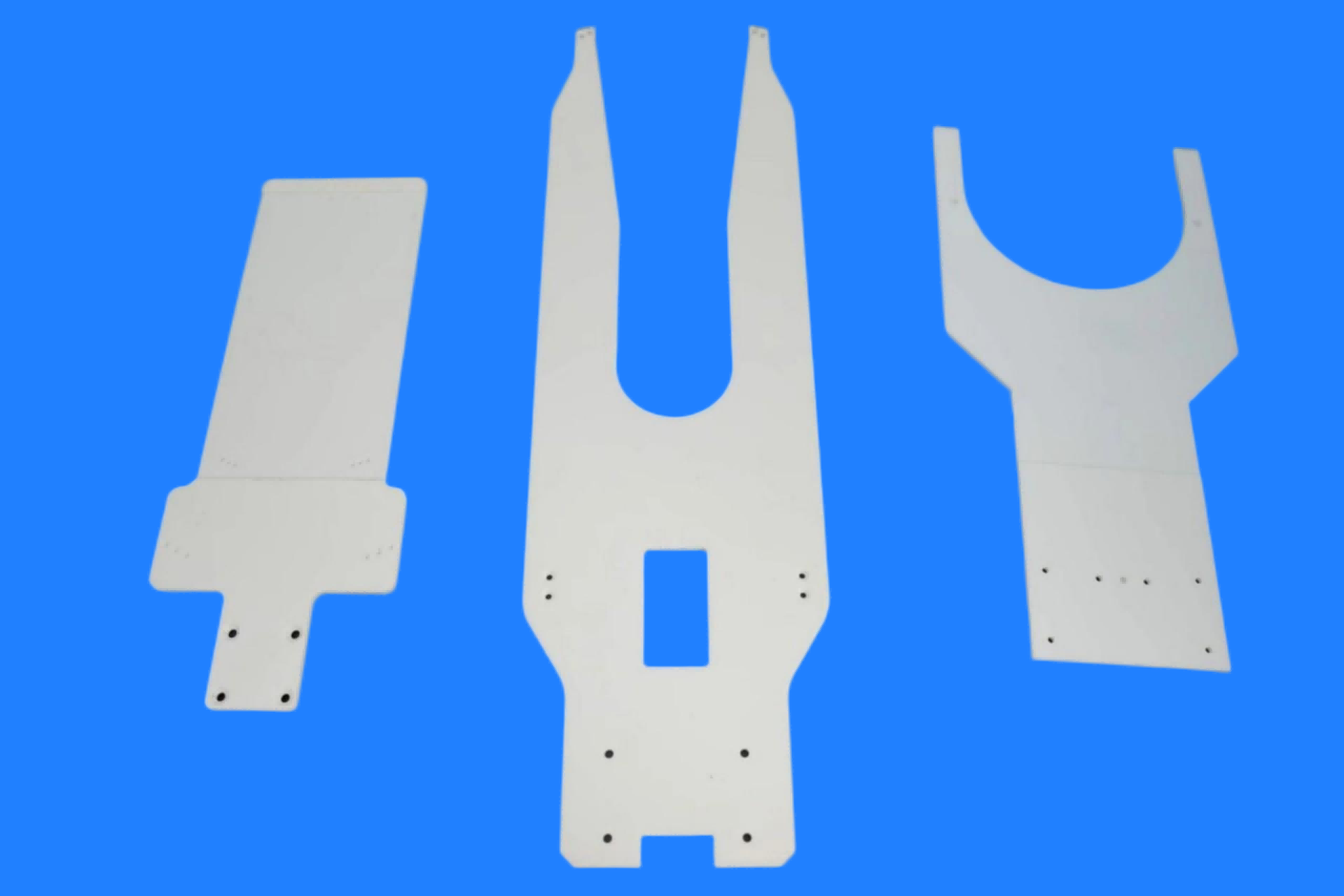 Brazo robótico de oblea de cerámica Al2O3 ZrO2 para semiconductores