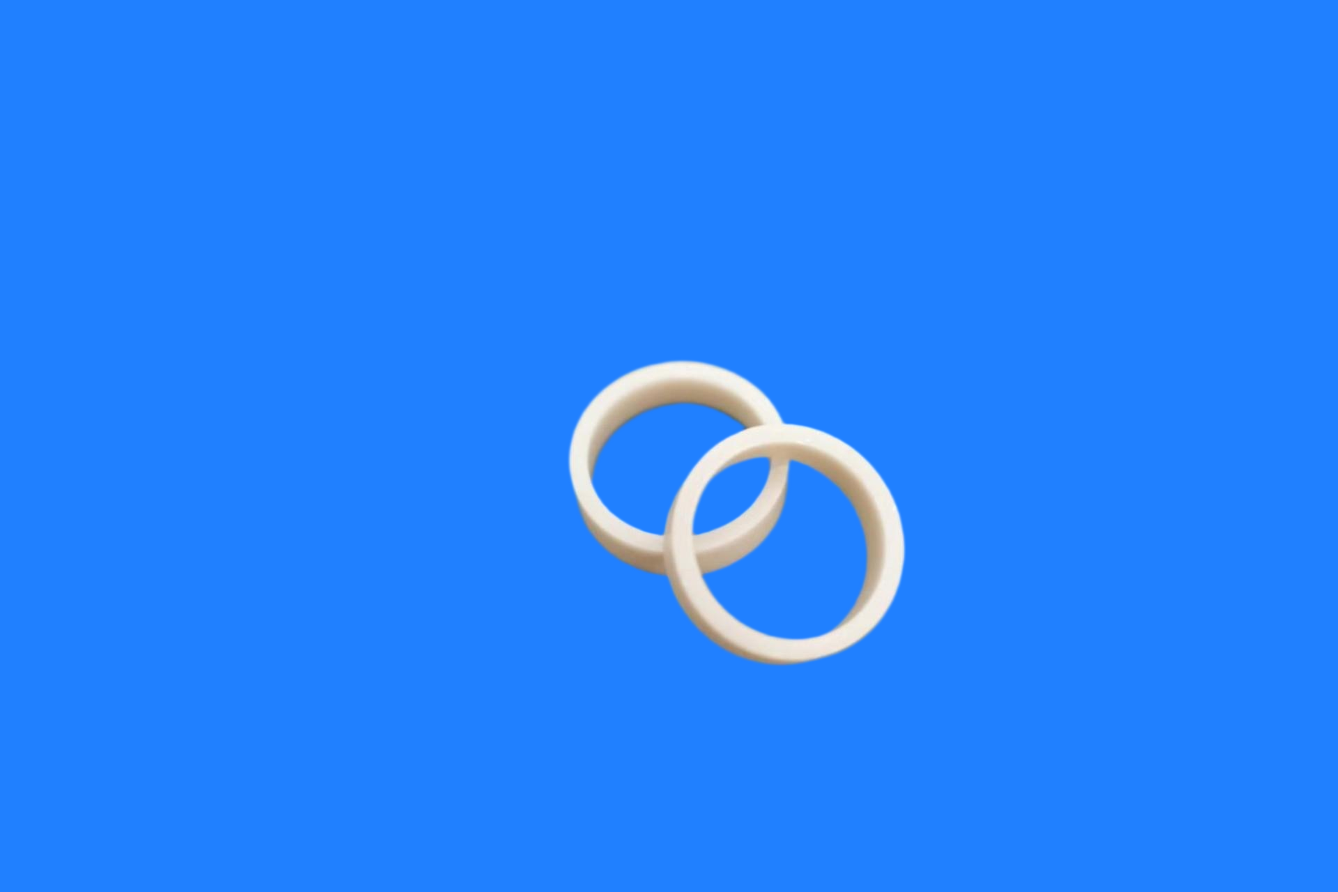 Disco de anillo de nitruro de aluminio (AlN) de alta conductividad térmica para semiconductores