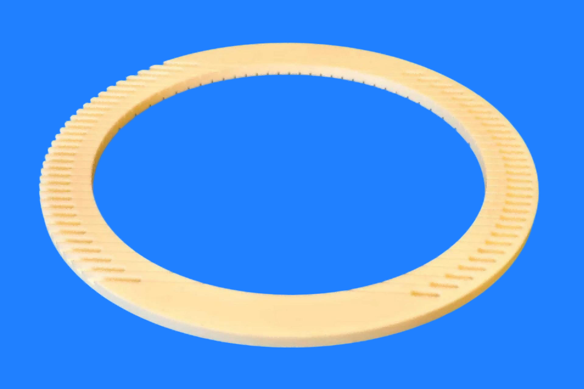 Anillo de cerámica de alúmina con alto aislamiento al 99 %