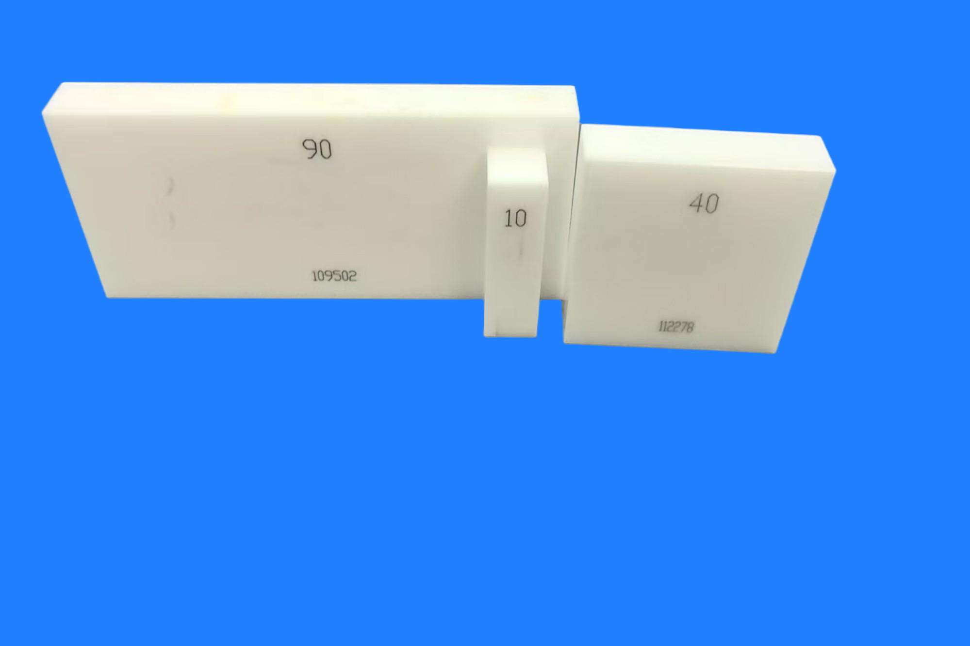 Bloques patrón de cerámica de grado A1 para fabricación de precisión.