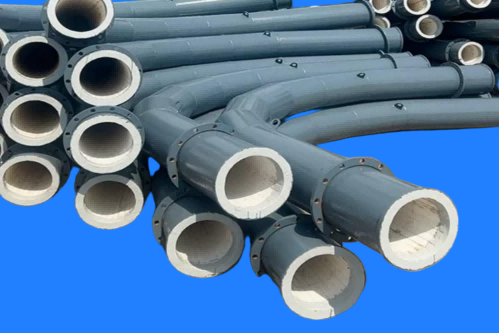 Codo cerámico de alúmina al 95% resistente al desgaste para proyectos de protección ambiental.